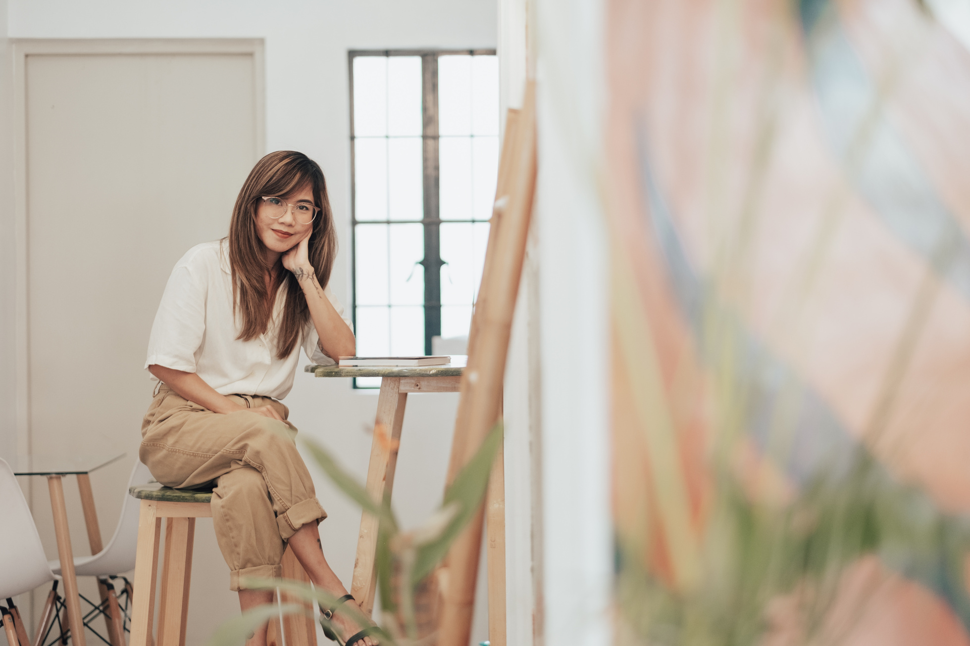 Female Designer in Studio